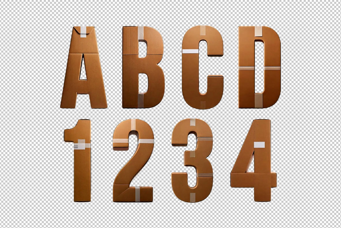 FlatPack Font