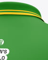 Men's Long Sleeve Polo Shirt Mockup