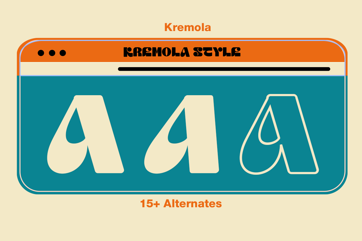 Kremola - Display Sans Font