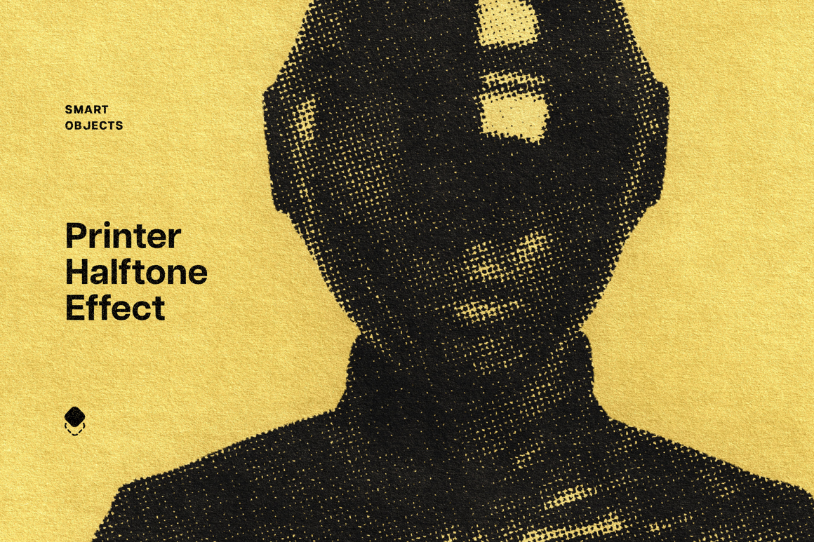 Halftone Print Effect