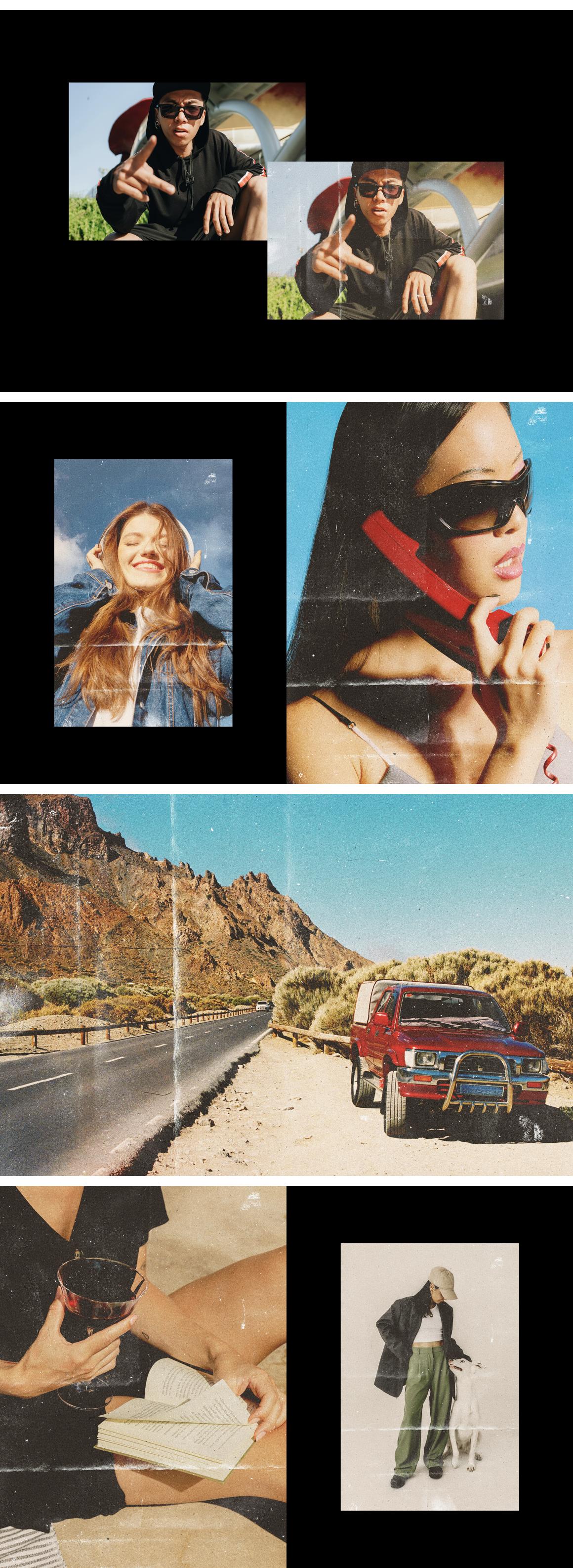 Vintage Paper Photo Effect