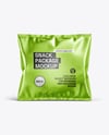 Metallic Snack Package Mockup