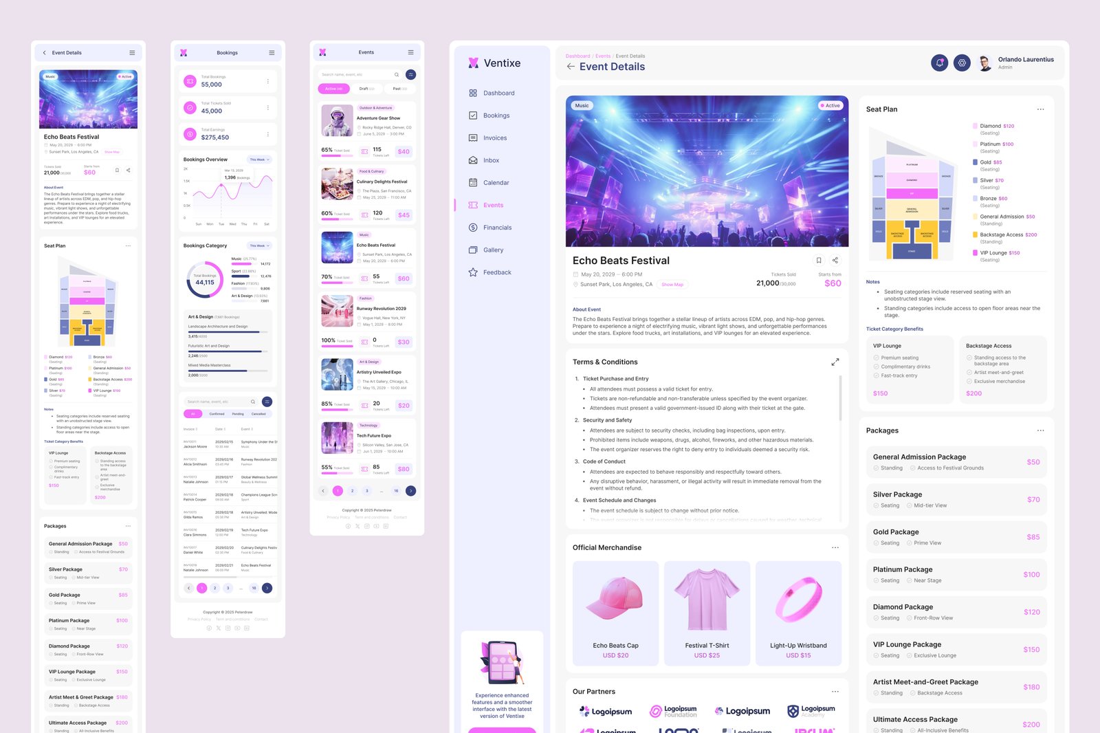 Ventixe - Event Management Dashboard