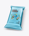 Metallic Snack Package Mockup