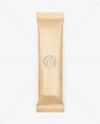 Kraft Stick Sachet Mockup