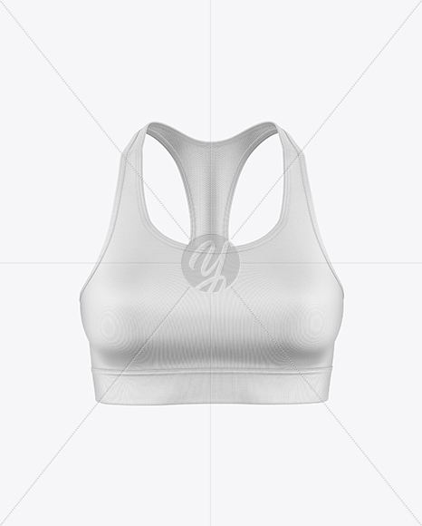 Women's Sports Bra Mockup