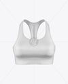 Women's Sports Bra Mockup