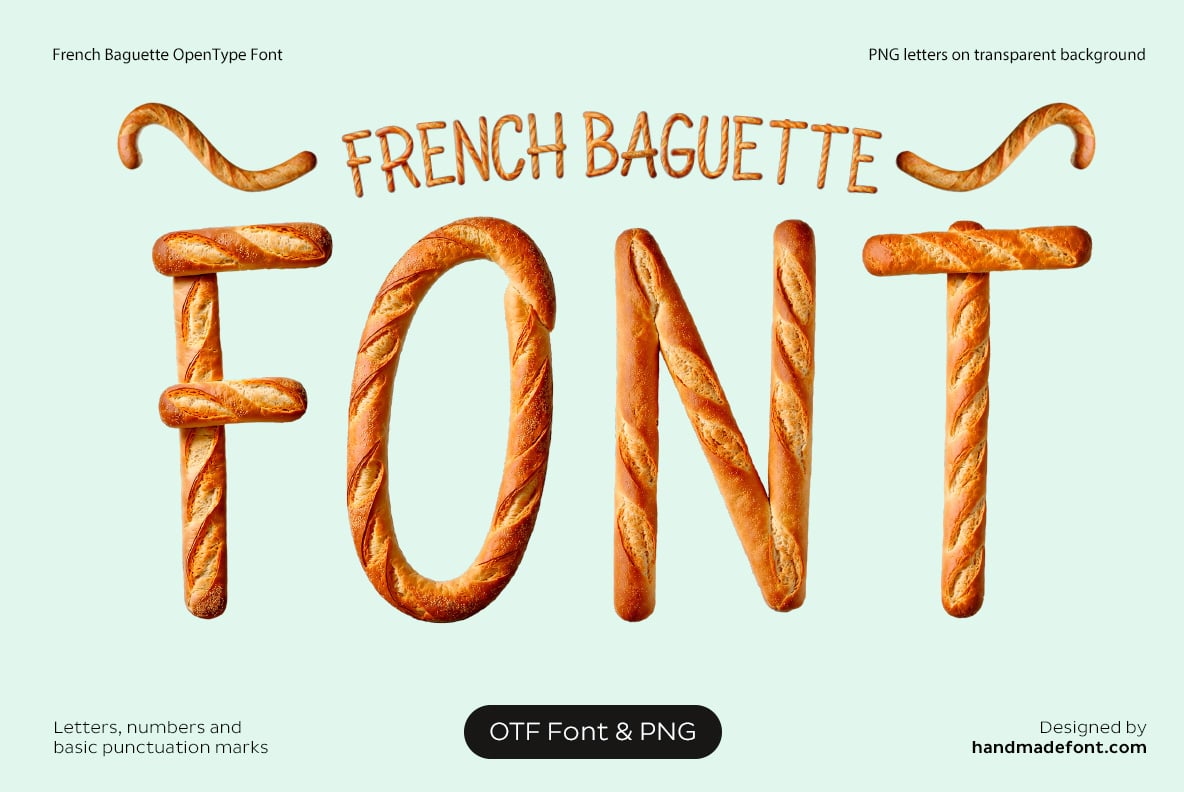 French Baguette Font