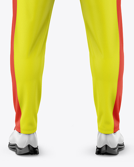 Men's Sport Suit Mockup - Back View