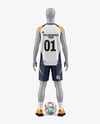 Training Sleeveless Kit Mockup - Back View
