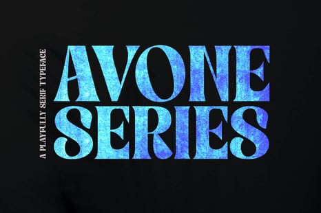 Avone Series Font - Fonts