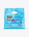 Paper Bag Mockup - Front View