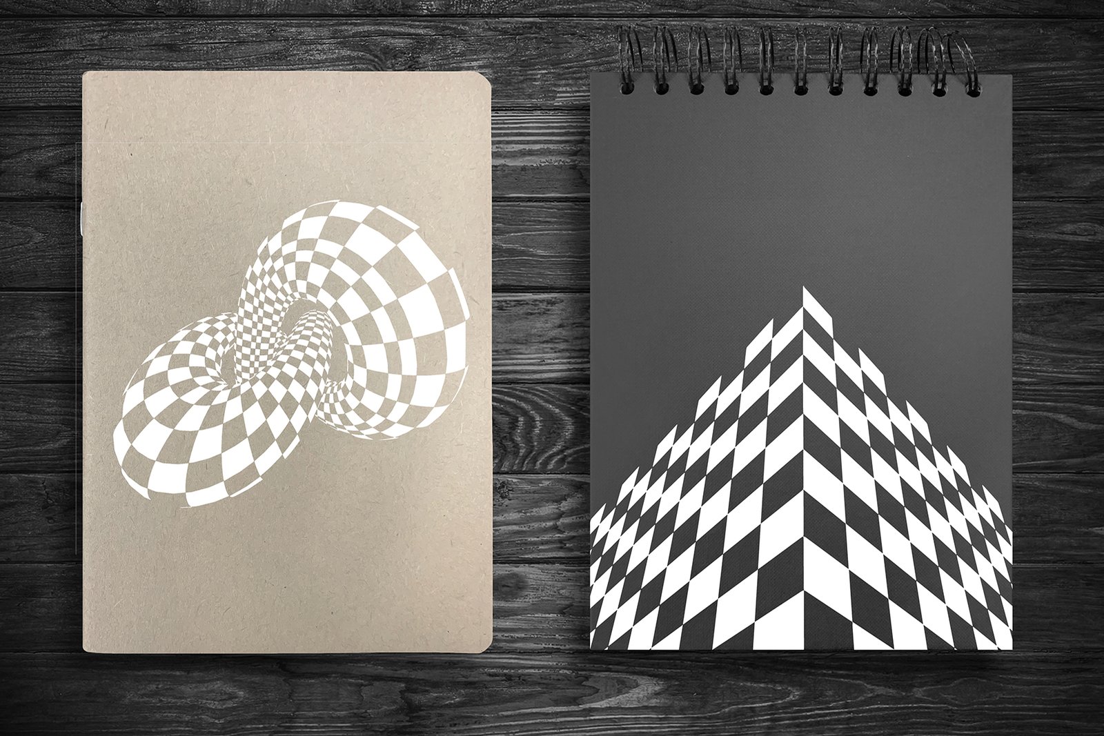 Op Art - Vector Backgrounds Bundle