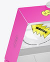 Paper Cake Box Mockup