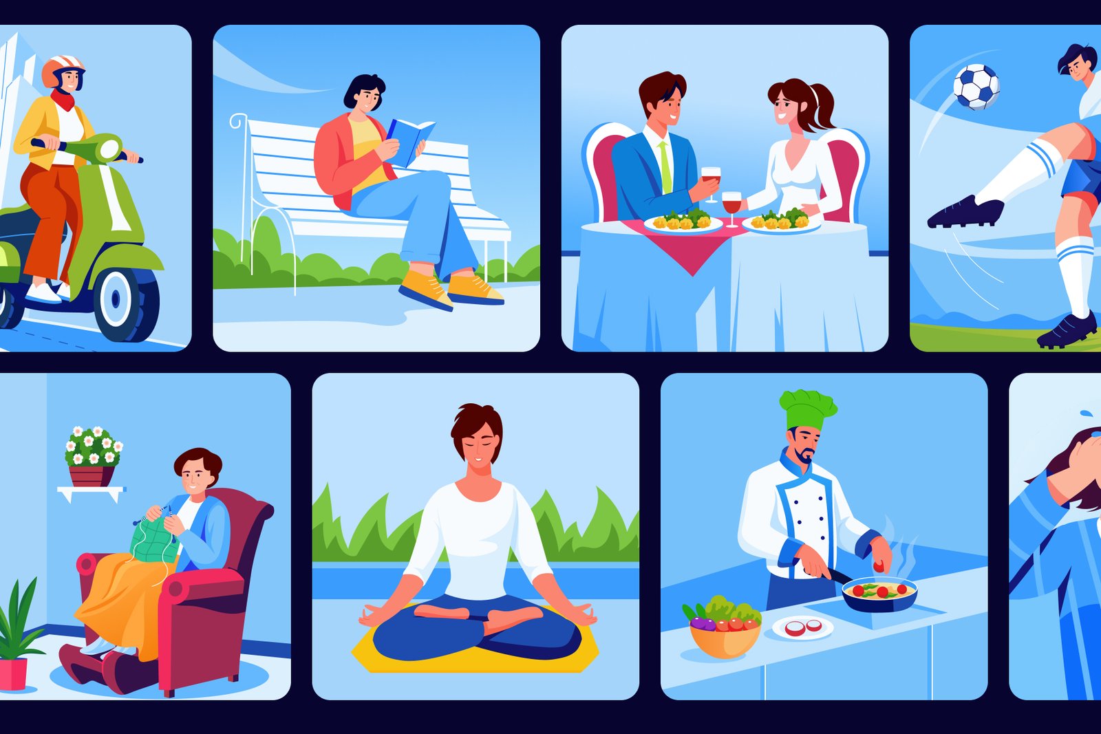 Citizens Illustration Set
