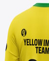 Soccer Kit Mockup - Back Half Side View