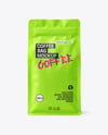 Matte Coffee Bag Mockup