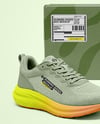 Running Shoes with Box Mockup