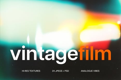 Vintage Film Analogue Overlay Textures - Textures