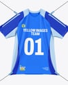 Training Jersey Hanging on a Hooked Frame Mockup