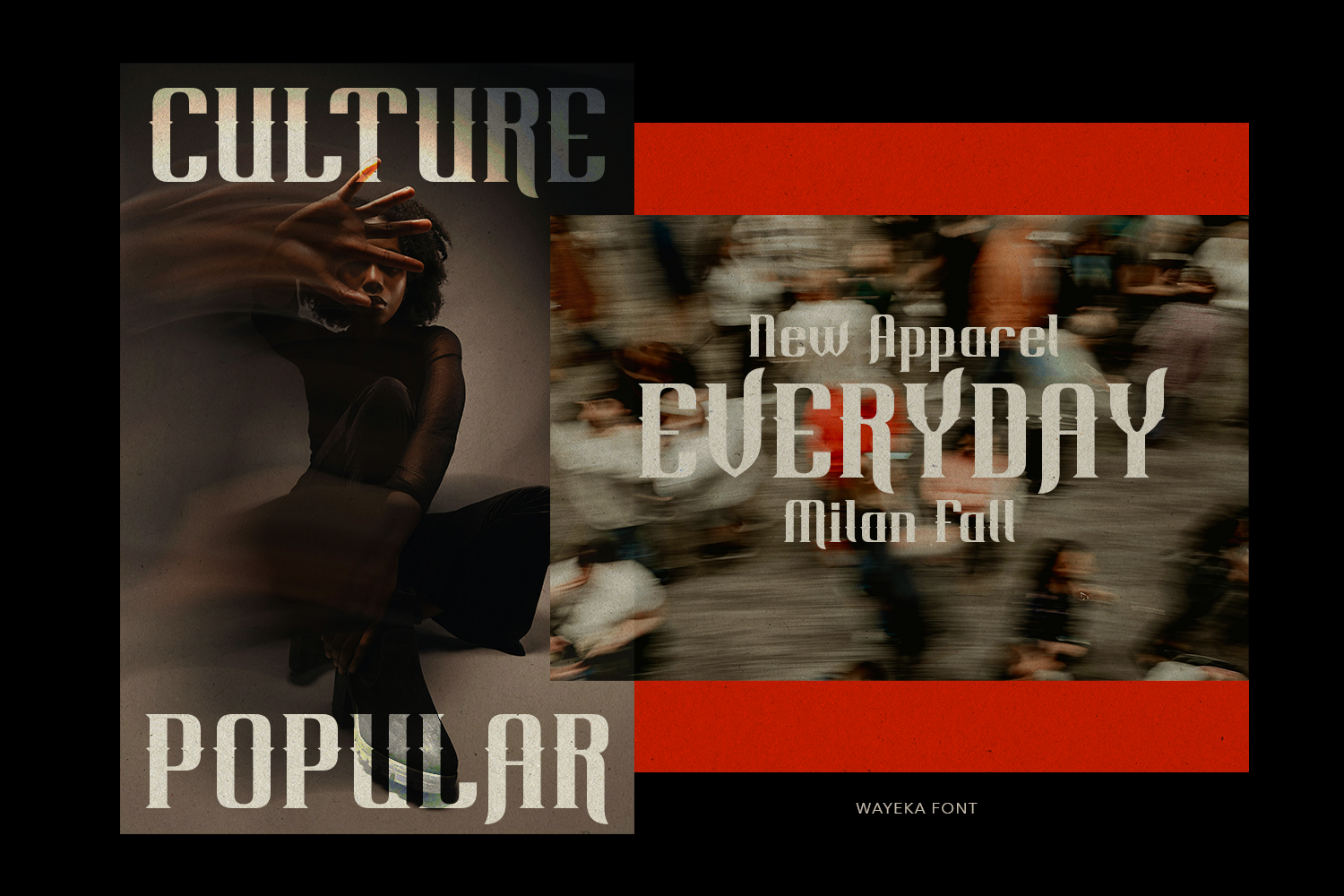 Wayeka Display Font