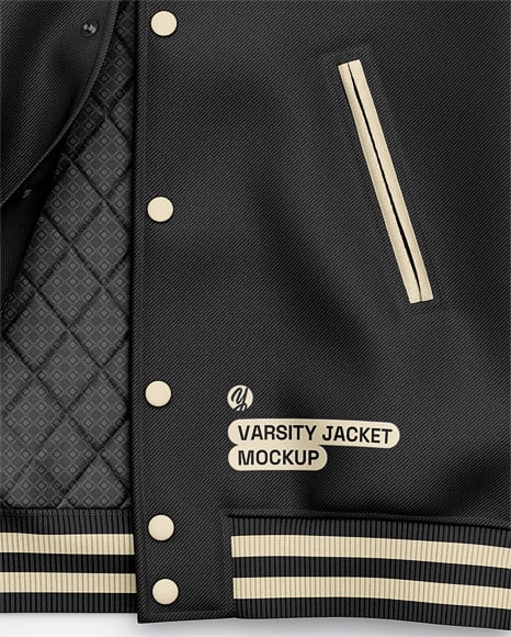 Varsity Jacket Flat Lay