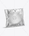 Metallic Snack Package Mockup