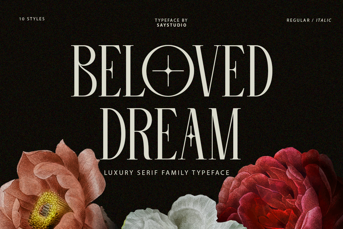 Beloved Dream - 10 Family Font