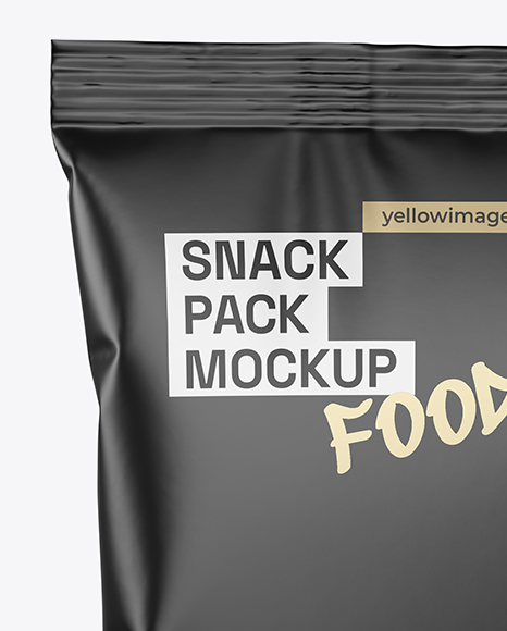 Matte Snack Pack Mockup