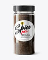 Spice Jar with Grounded Black Pepper Mockup