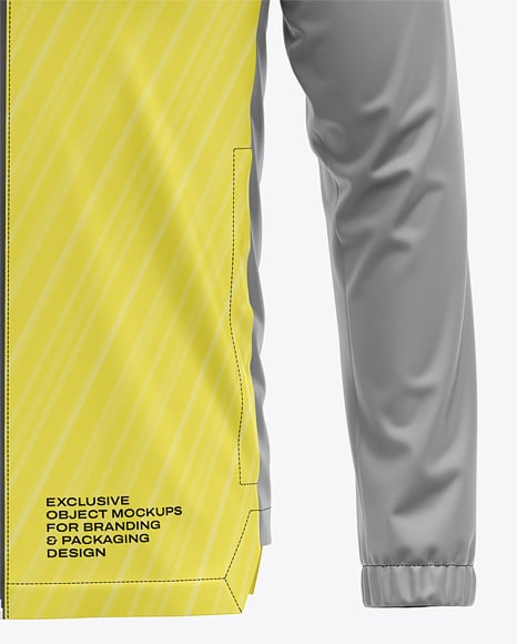 Hooded All Weather Jacket Mockup