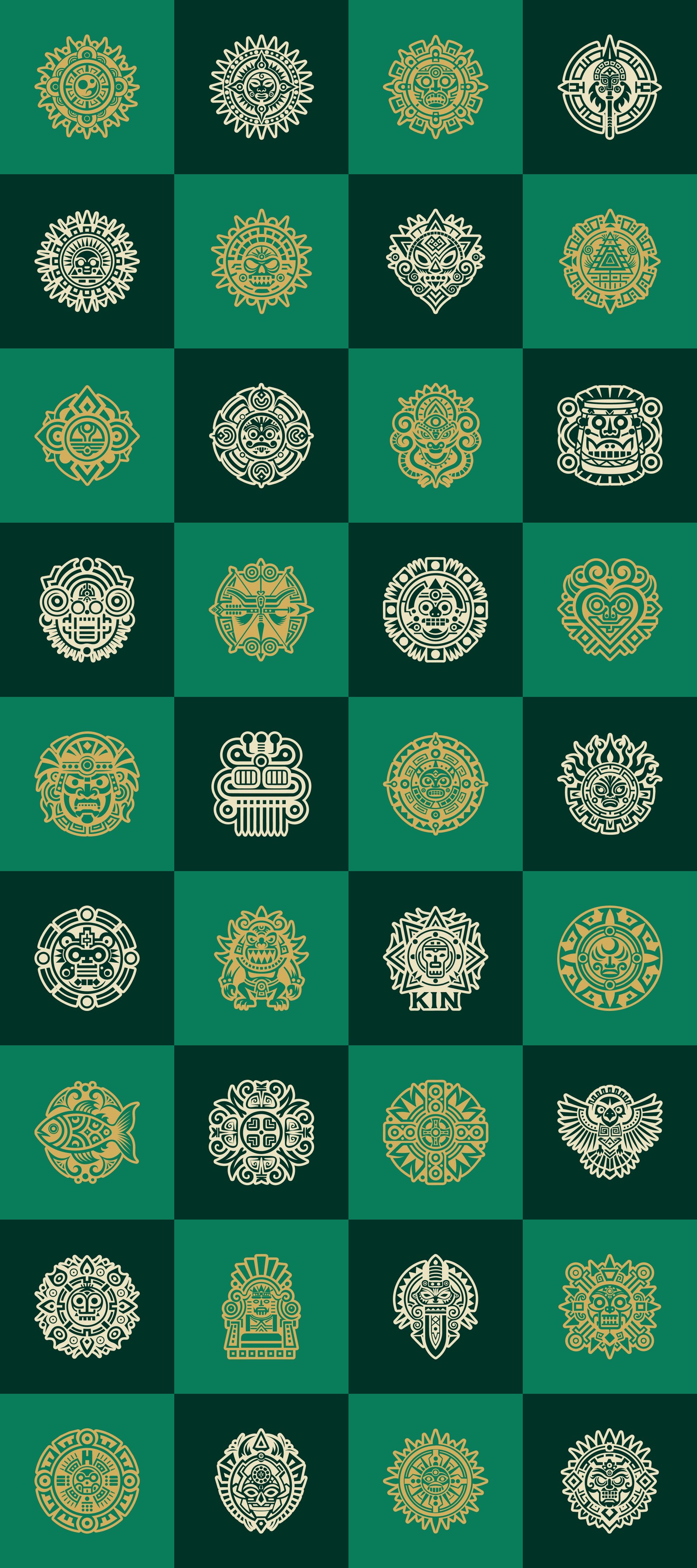 Mayan symbols