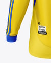 Long Sleeve Soccer Jersey Mockup - Back View