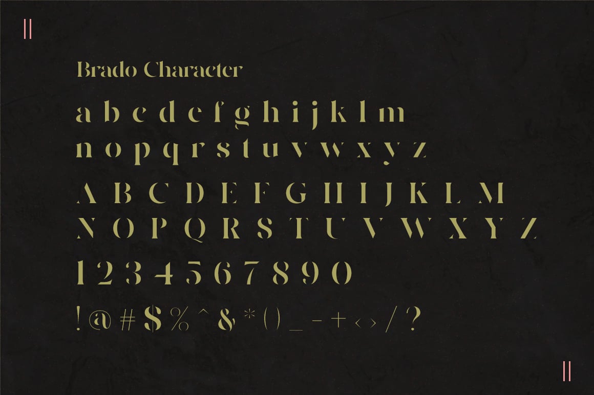 Brado Font