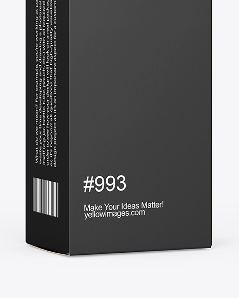 Spray Bottle with Paper Box Mockup