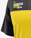 Raglan Short Sleeve Cage Jacket Mockup