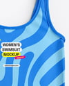 Swimsuit Mockup - Front View