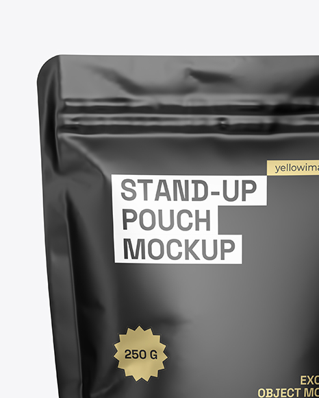 Matte Stand-up Pouch Mockup