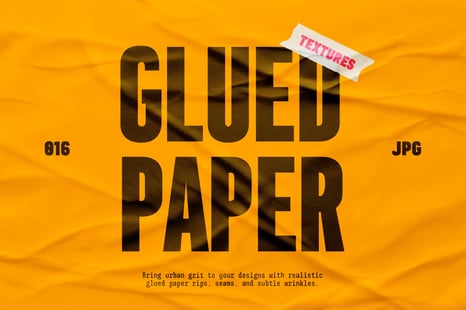 Glued Paper Textures Collection - Creative Store