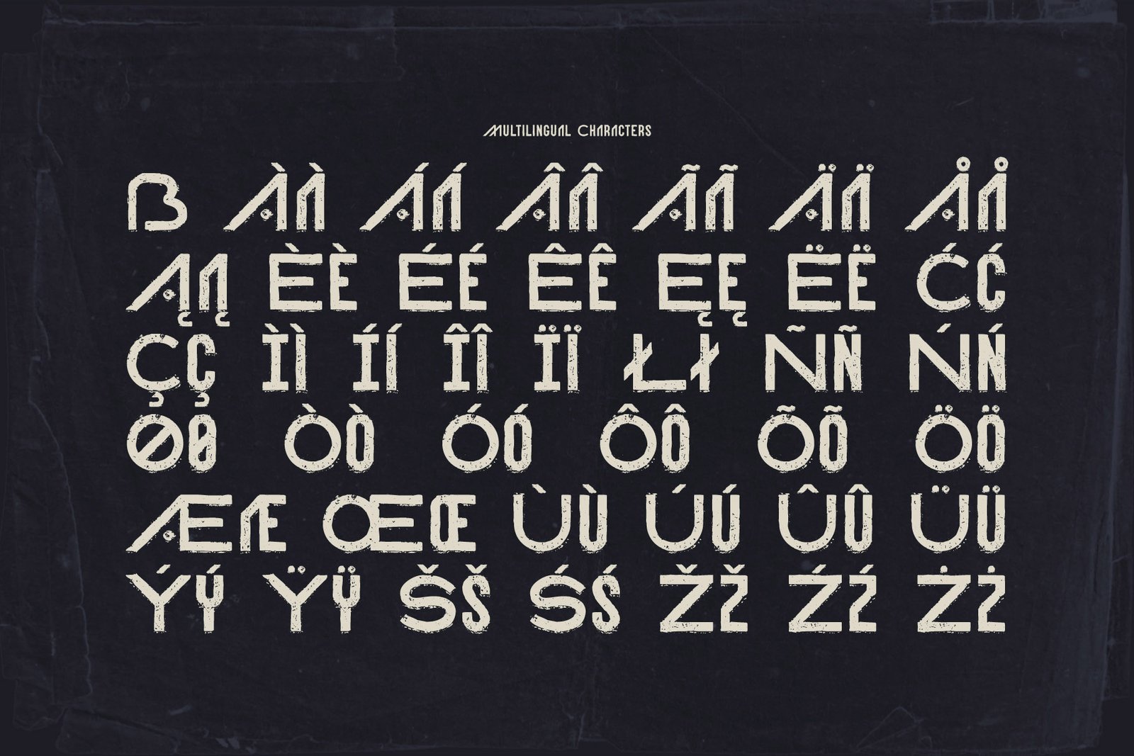 Burning Radfort - Handcrafted Font Family
