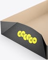 Kraft Paper Food Tray Mockup