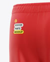 Quarter Sports Pants Mockup - Back Half Side View