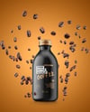 Matte Drink Bottle Mockup