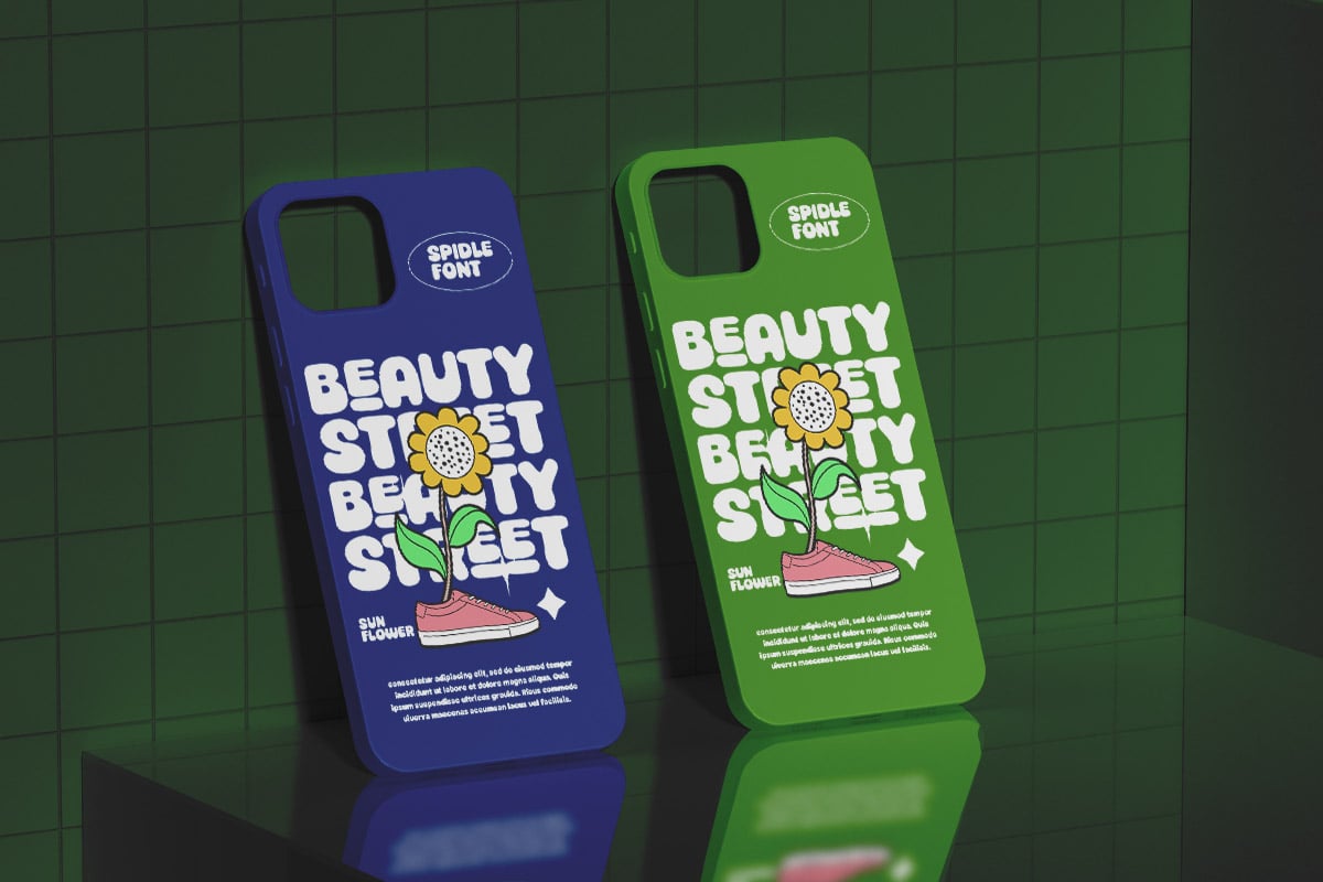 Spidle - Playful Fun Display Font