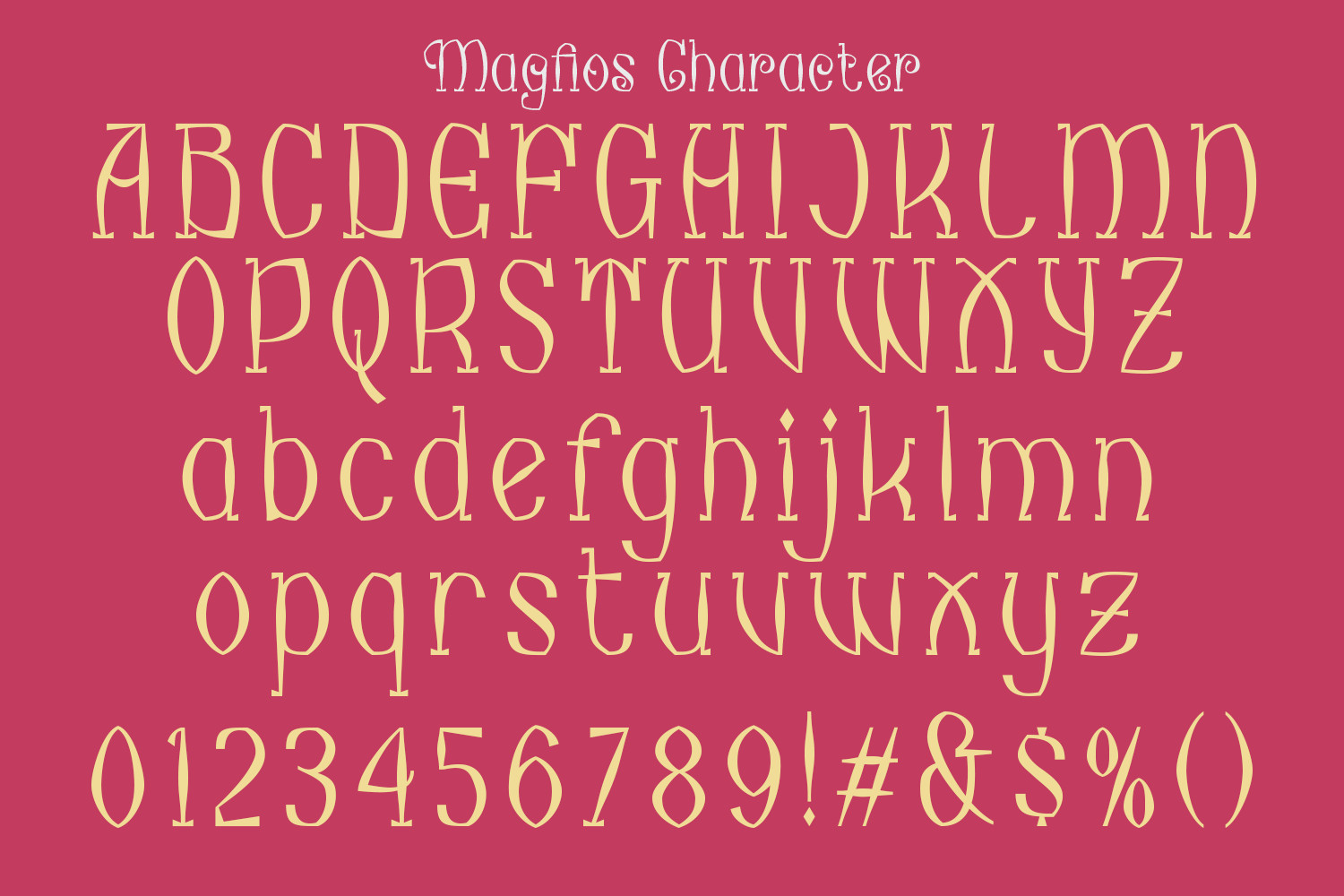 Magfios Font