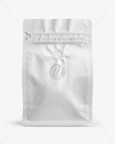 Kraft Paper Coffee Bag Mockup