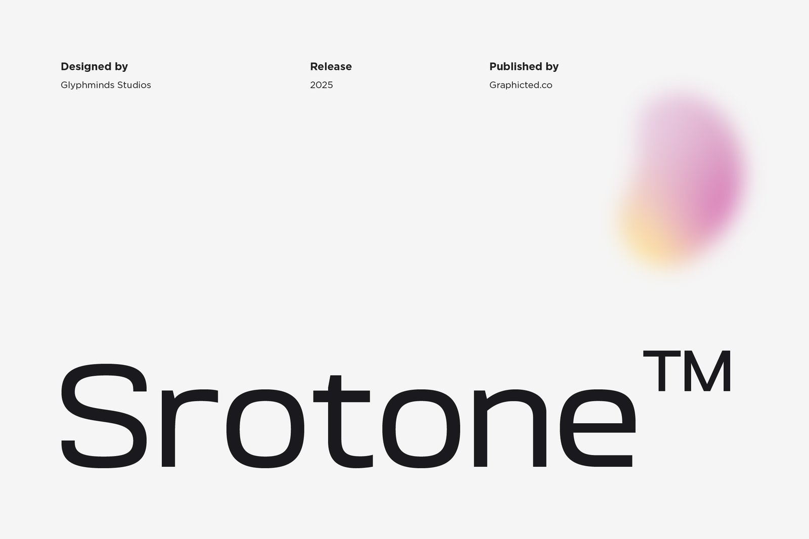 Srotone Font