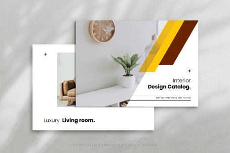 Interior Design Catalog - Brochure Templates