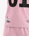 Soccer Kit Mockup - Half Side View