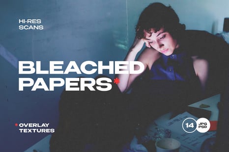 Bleached Papers Collection - Textures